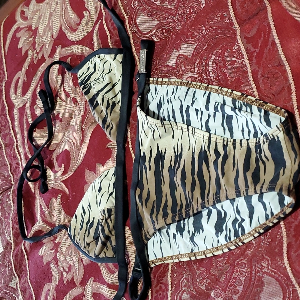 Animal print bikini